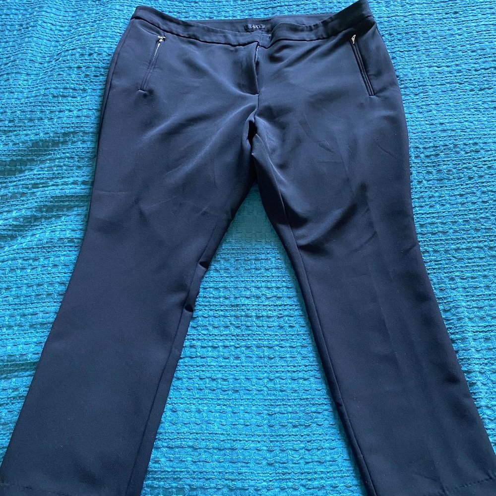 Worthington dress pants, black, size 18